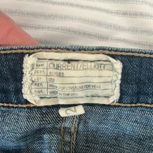 Current Elliot denim size 27